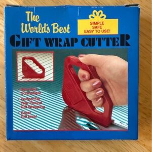 Gift Wrap Cutter The World's Best New In Box Wrapping Paper Presents